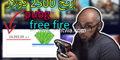 إليك كيف تربح 2500 دولار شهريا من ألعاب ببجي وفري فاير | اسرار الربح من الانترنت 2026