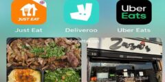 إليك قائمة بأفضل 5 تطبيقات توصيل الطعام في بريطانيا 2025