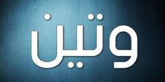 تعرف علي معنى اسم وتين – موقع محتوى 2026