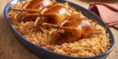 تعرف علي خطوات طريقة عمل الحمام المحشى بالأرز 2026