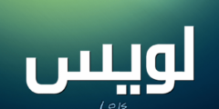 تعرف علي معنى اسم لويس وصفاته الشخصية Louic 2026