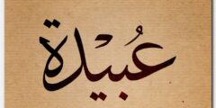 تعرف علي معنى اسم عبيدة وصفات شخصيته (Obaida) 2026