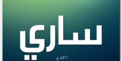 تعرف علي معنى اسم ساري (Sary) في اللغة العربية و13 صفة من صفاته 2026