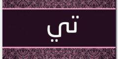 تعرف علي معنى اسم تي وحكم التسمية به Ti 2026