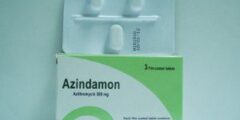 دواء ازيندامون (Azindamon) دواعي الاستخدام والجرعة 2026