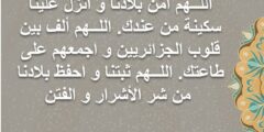 اجمل 20 أدعية للجزائر (دعاء للوطن) 2026