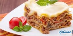 تعرف علي طريقة عمل اللازانيا بالبشاميل في 40 دقيقة فقط 2026