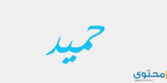 تعرف علي معنى اسم حميد وصفاتة الشخصية Hamed 2026