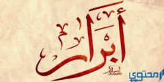 تعرف علي دلع اسم ابرار Abrar بالعربي والانجليزي 2026