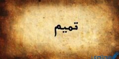 دلع اسم تميم Tamim بالعربي والانجليزي 2026
