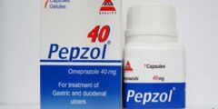 كبسولات بيبزول (40 Pepzol) لعلاج الحموضة وقرحة المعدة 2026