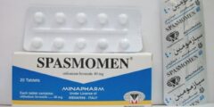 نشرة دواء سبازمومين Spasmomen لعلاج القولون العصبي 2026 نشرة دواء سبازمومين Spasmomen لعلاج القولون العصبي 2026