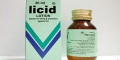 ليسيد لوسيون (Licid Lotion) دواعي الاستخدام والاثار الجانبية 2026