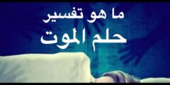 رؤية الميت في الحلم وتفسير حلم الميت 2026