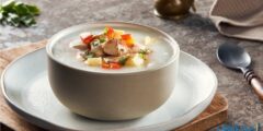 تعرف علي طريقة عمل شوربة كريمة الدجاج 2025