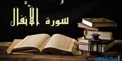 ما هو فضل قراءة سورة الانفال 2026