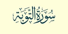فضل قراءة سورة التوبة وخواصها يومياً 2026