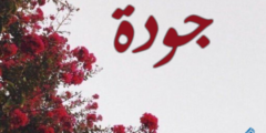 تعرف علي معنى اسم جودة وصفات حامل اسم (Joudah) 2026