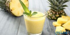 السعرات الحرارية في عصير الاناناس وفوائده الصحية 2026